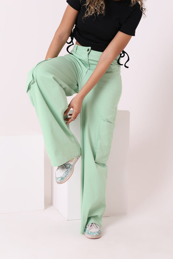 Cargo Wide Leg Pants AS4