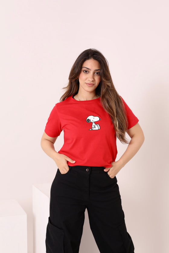 Snoopy Printed T-Shirt AS5/8