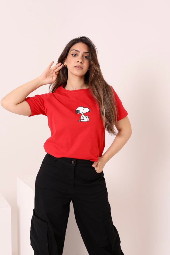 Snoopy Printed T-Shirt AS5/8