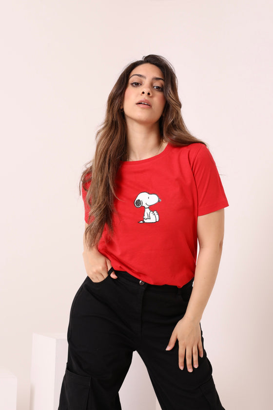 Snoopy Printed T-Shirt AS5/8